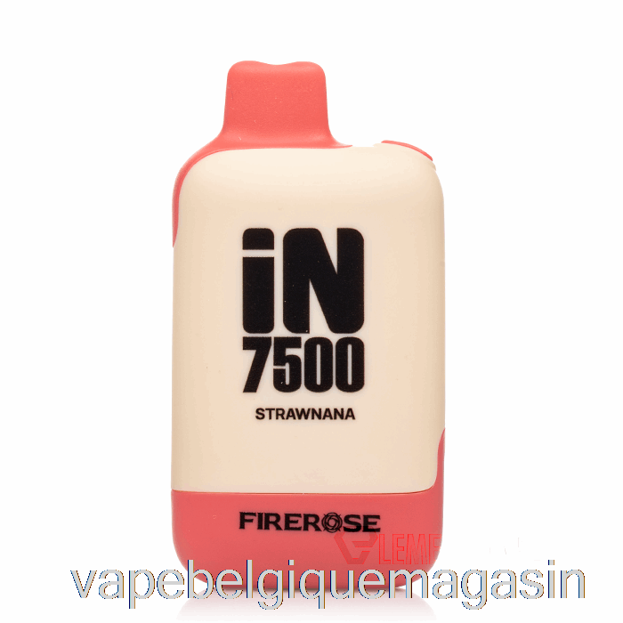 Vape Juice Firerose In7500 Paille Jetable